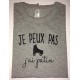 Tee Shirt - Je peux pas j'ai patin - Roller